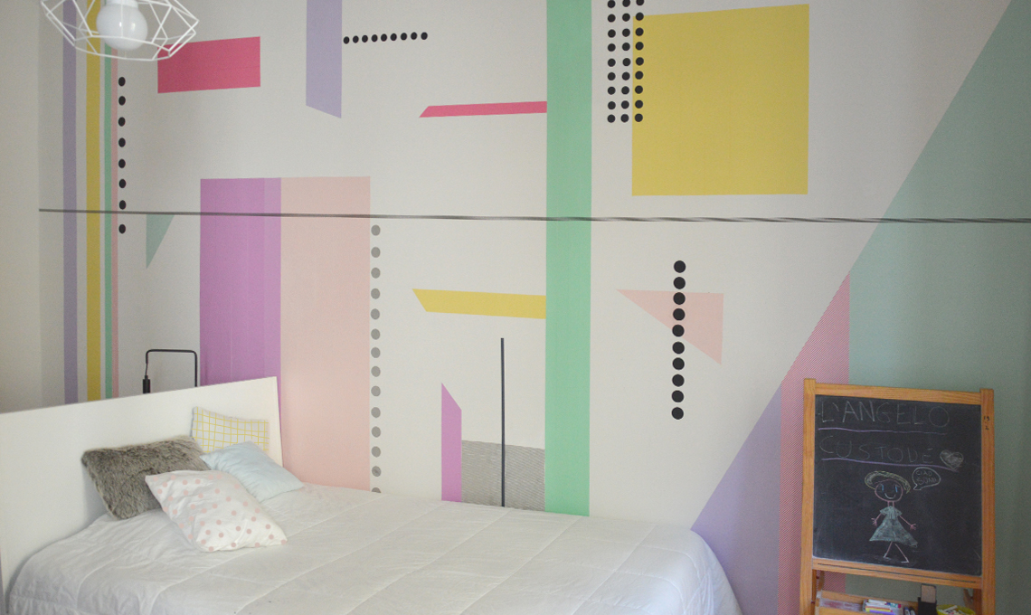 CASAfacile Simona Ortolan cameretta washi tape