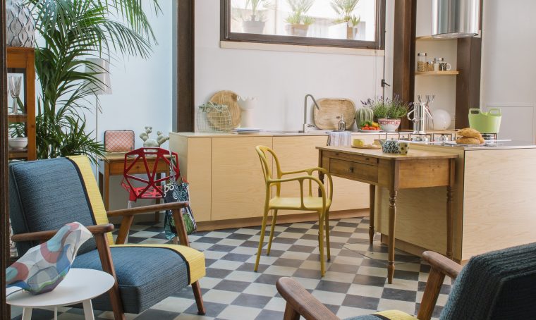 50mq su due piani: la ristrutturazione di una mini casa