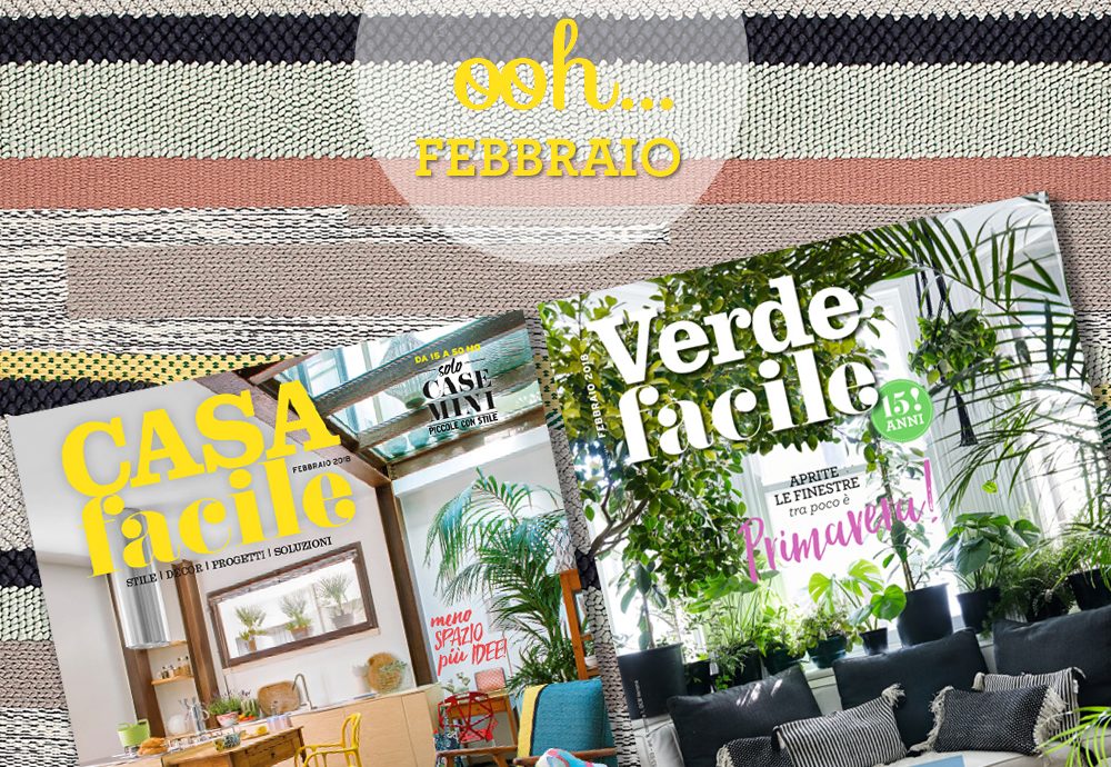 CasaFacile: il numero di febbraio 2018