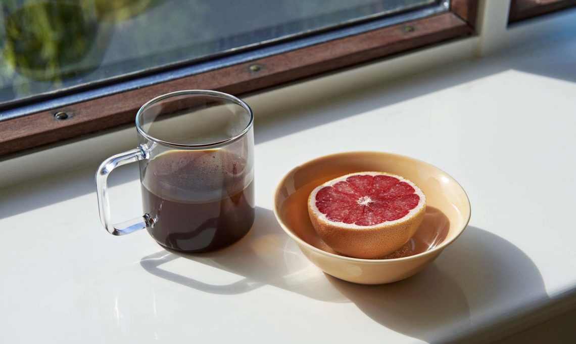 tazza in vetro