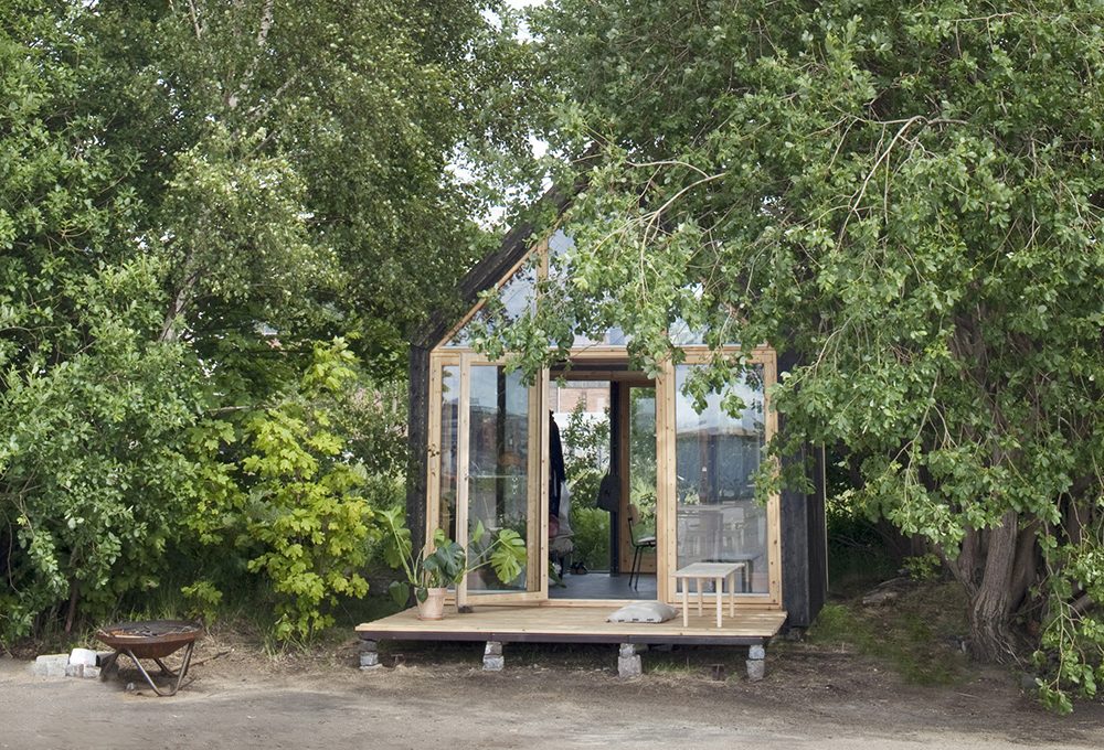 15mq per una mini casa in legno eco-sostenibile