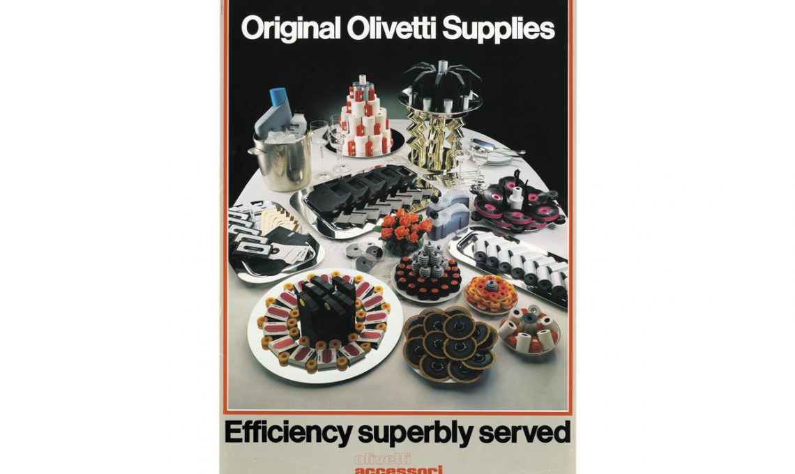 Manifesto pubblicitario Olivetti (1983)