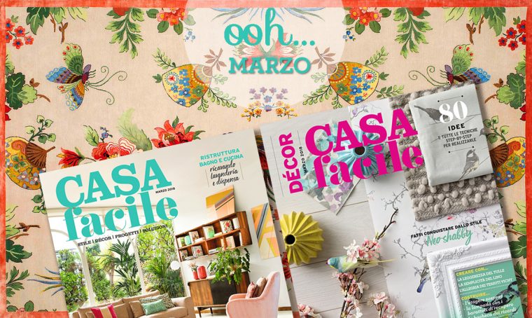 CasaFacile: il numero di marzo 2018