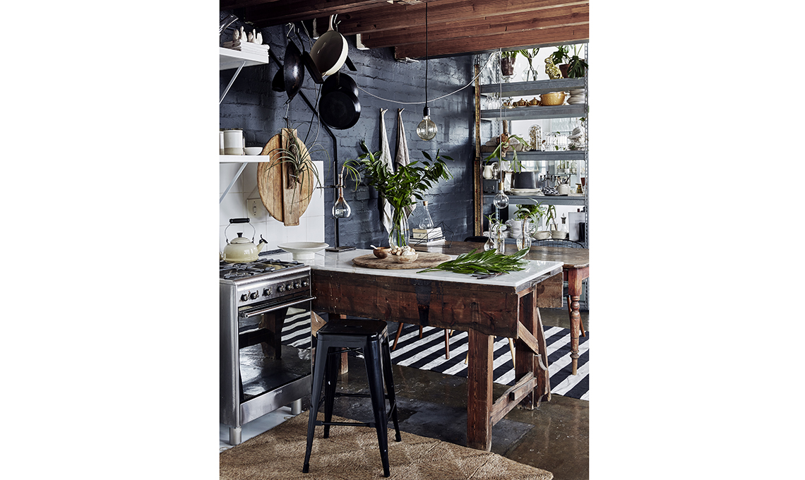 angolo cucina vintage
