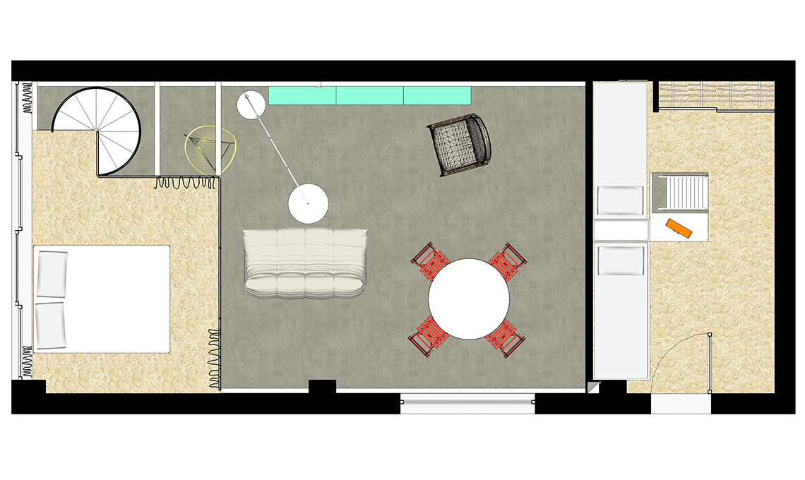 ricavare un loft da un magazzino