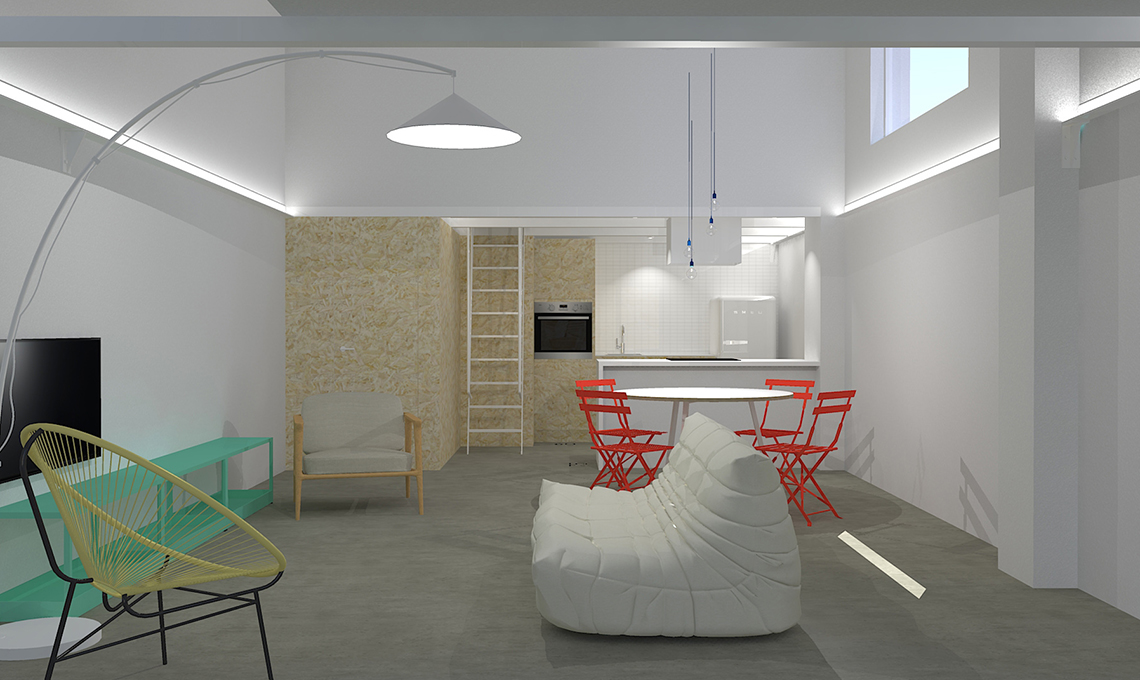 ricavare un loft da un magazzino