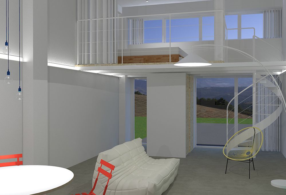 Ricavare un loft su due livelli da un magazzino