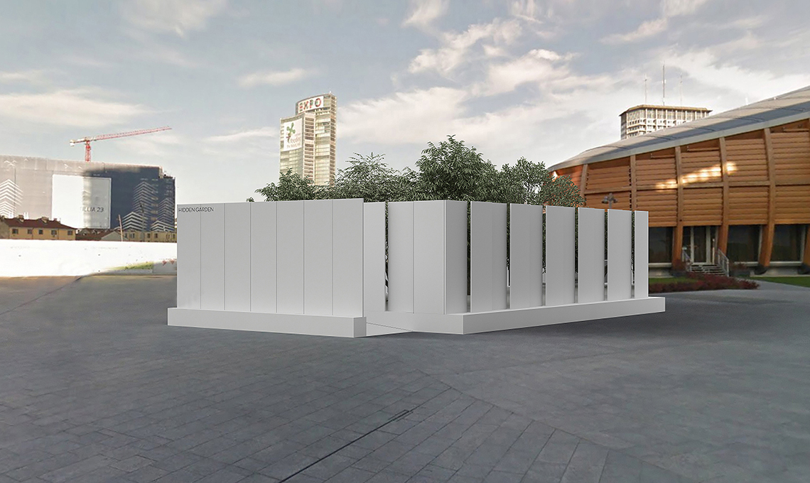 progetto piazza Gae Aulenti