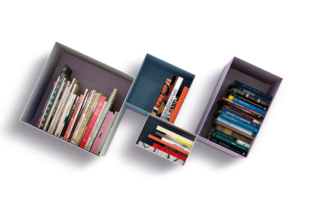 Mensole e piccole librerie per sfruttare lo spazio in casa