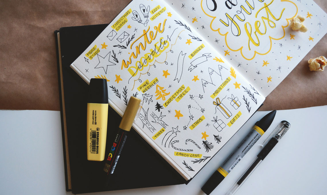 CASAfacile EJanssens bullet journal disegni