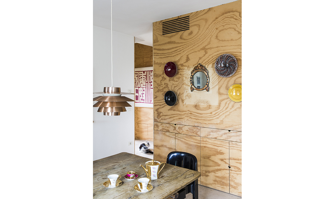 parete in legno