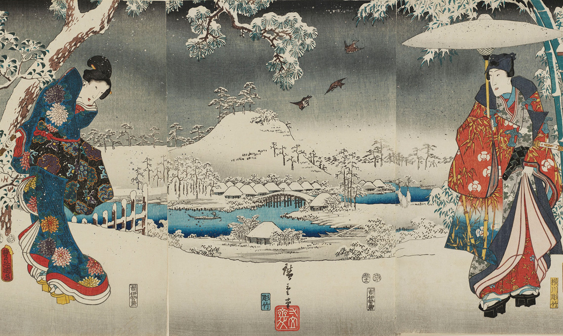 Hiroshige, alle Scuderie del Quirinale di Roma, fino al 29 luglio 2018