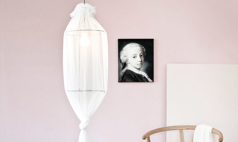 Lampada di tulle fai-da-te