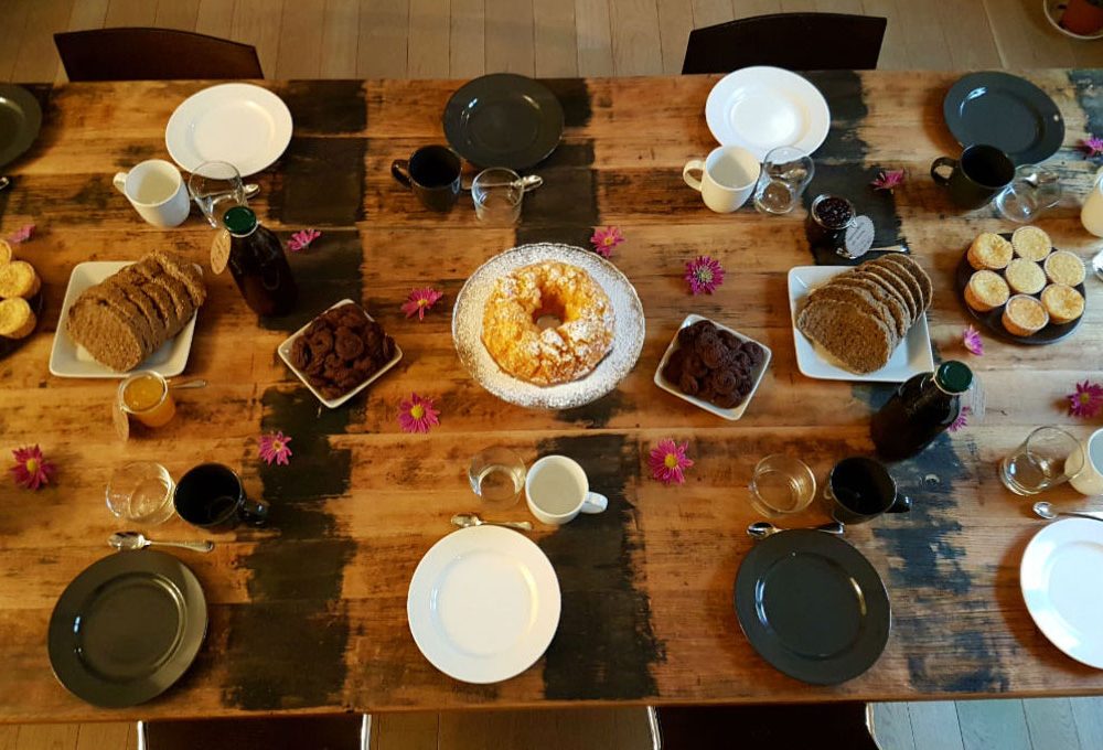 Come ricevere ospiti a colazione