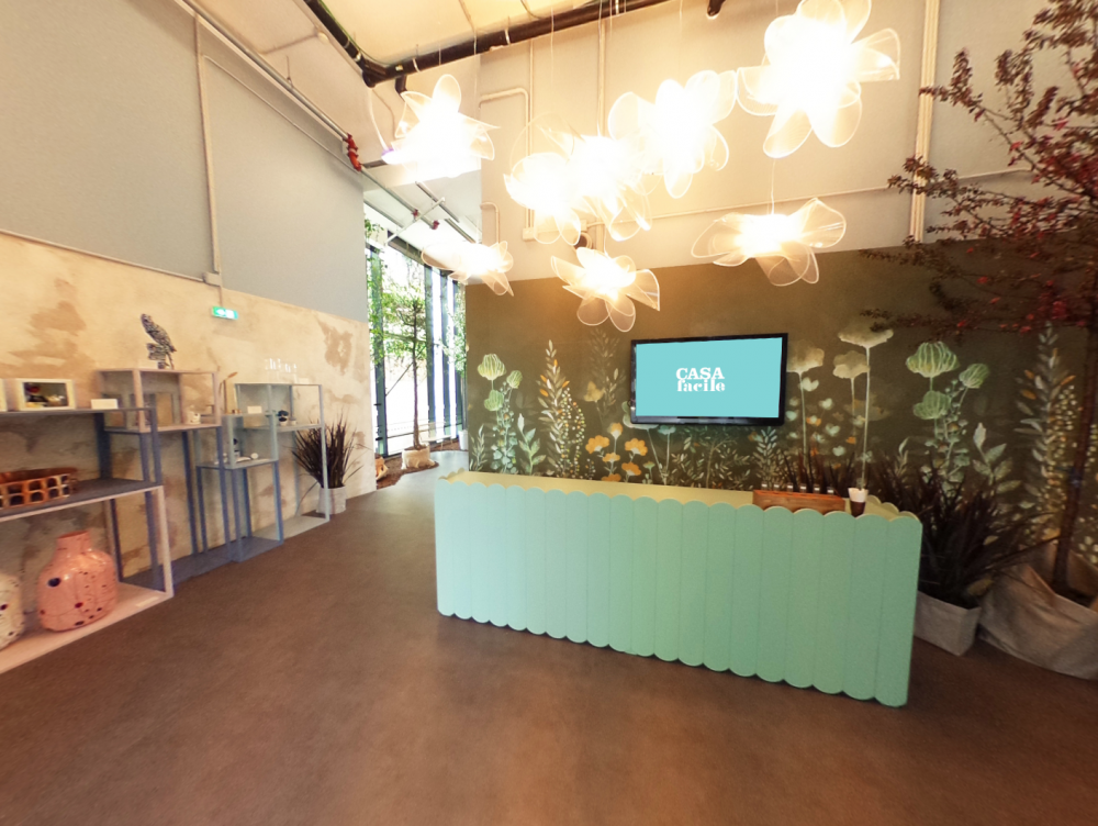 Tour virtuale a 360° CasaFacile Design Lab 2018