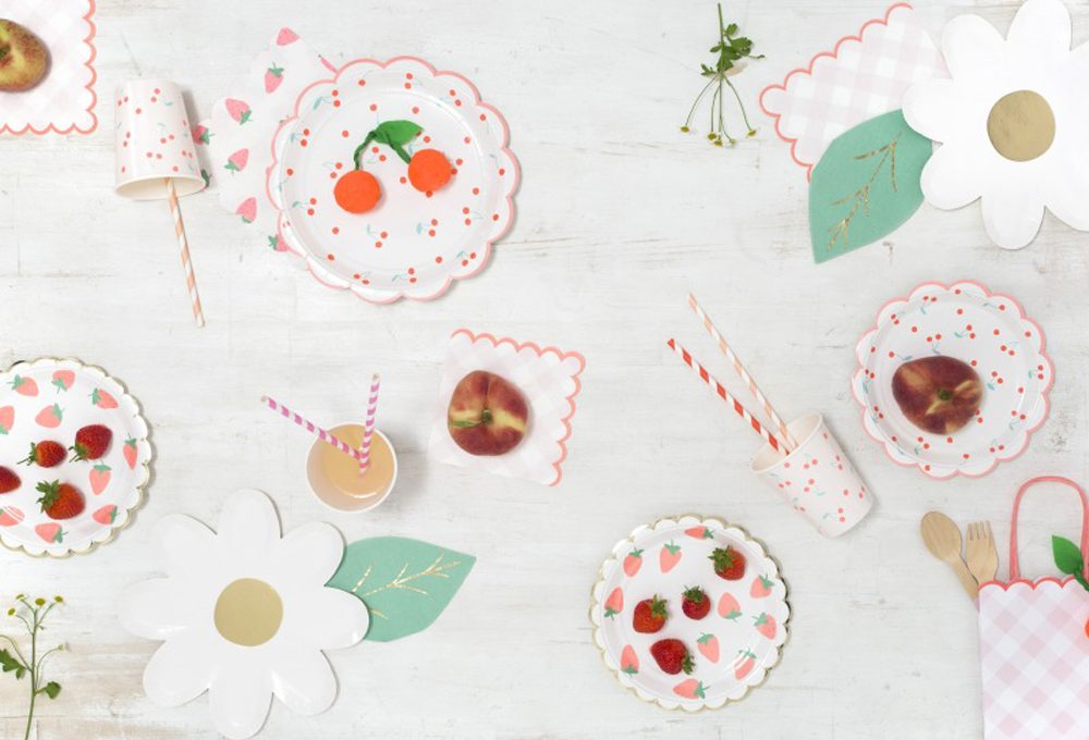10 set di piatti e bicchieri per il picnic dei bambini