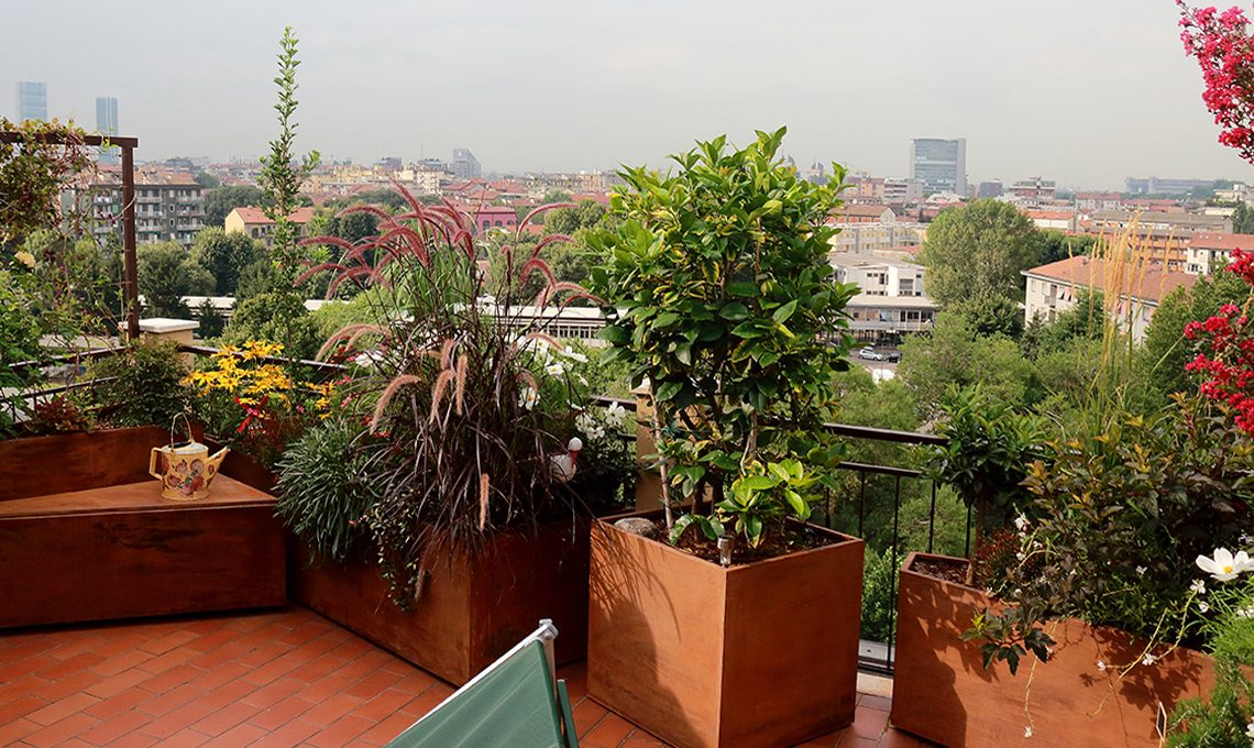 fioriere corten