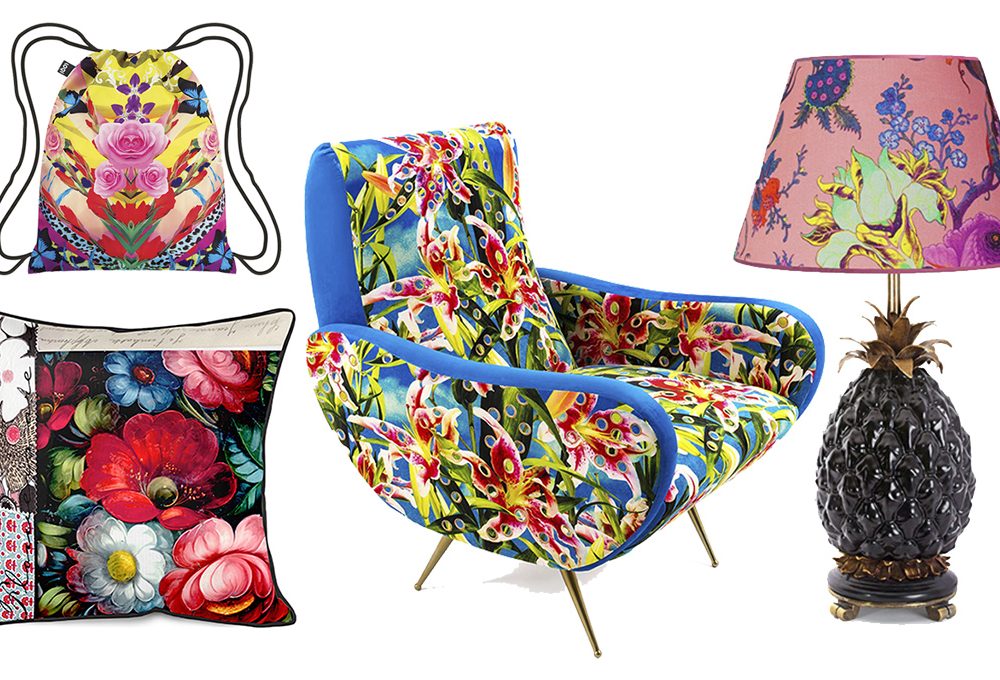 Pattern floreali per arredare casa