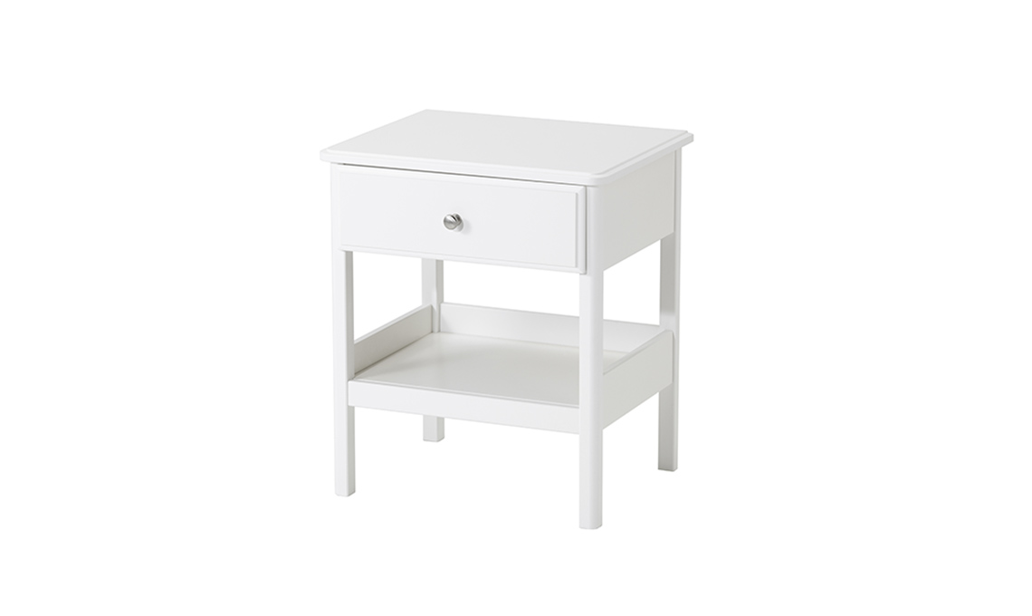 comodino bianco