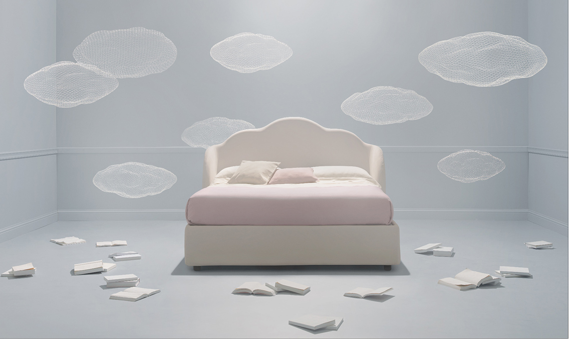 letto testata imbottita