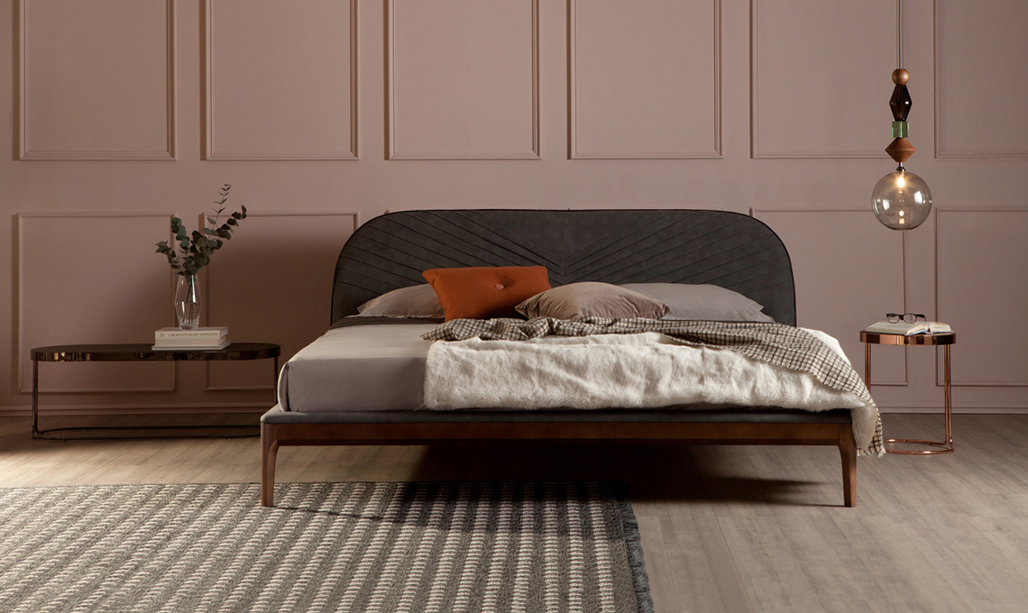 letto testata imbottita