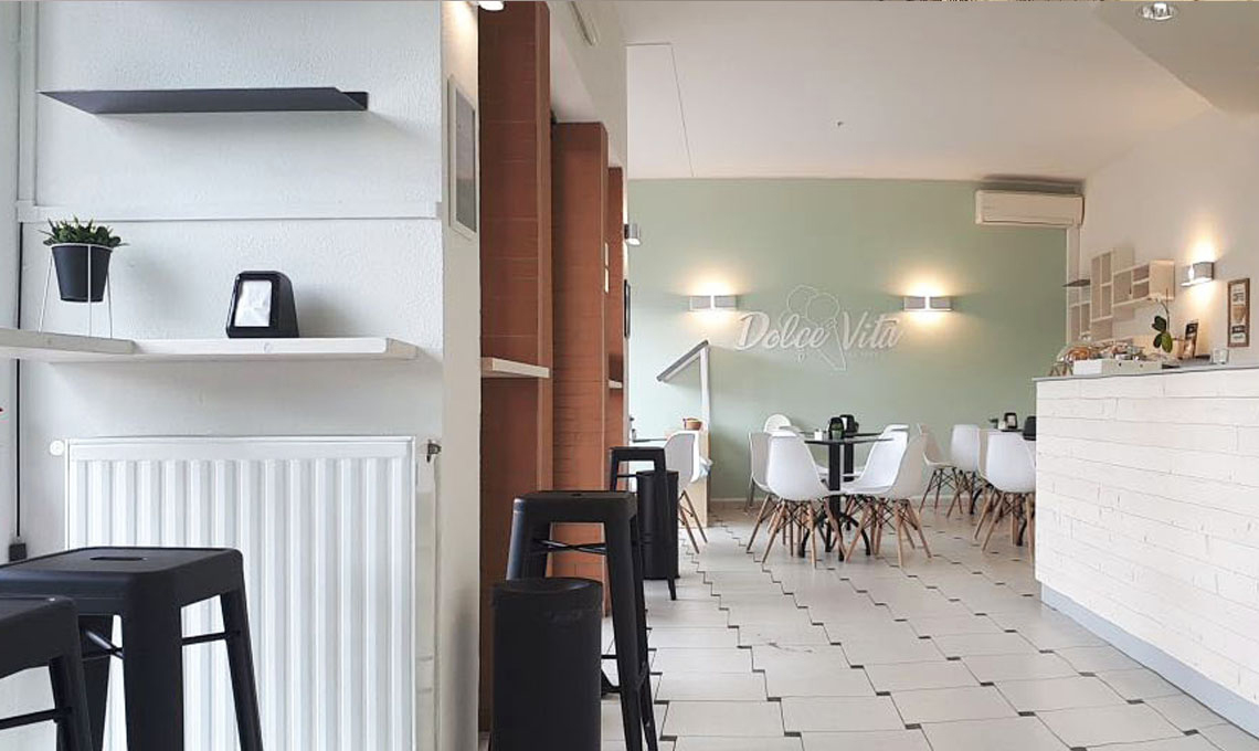 gelateria in stile nordico