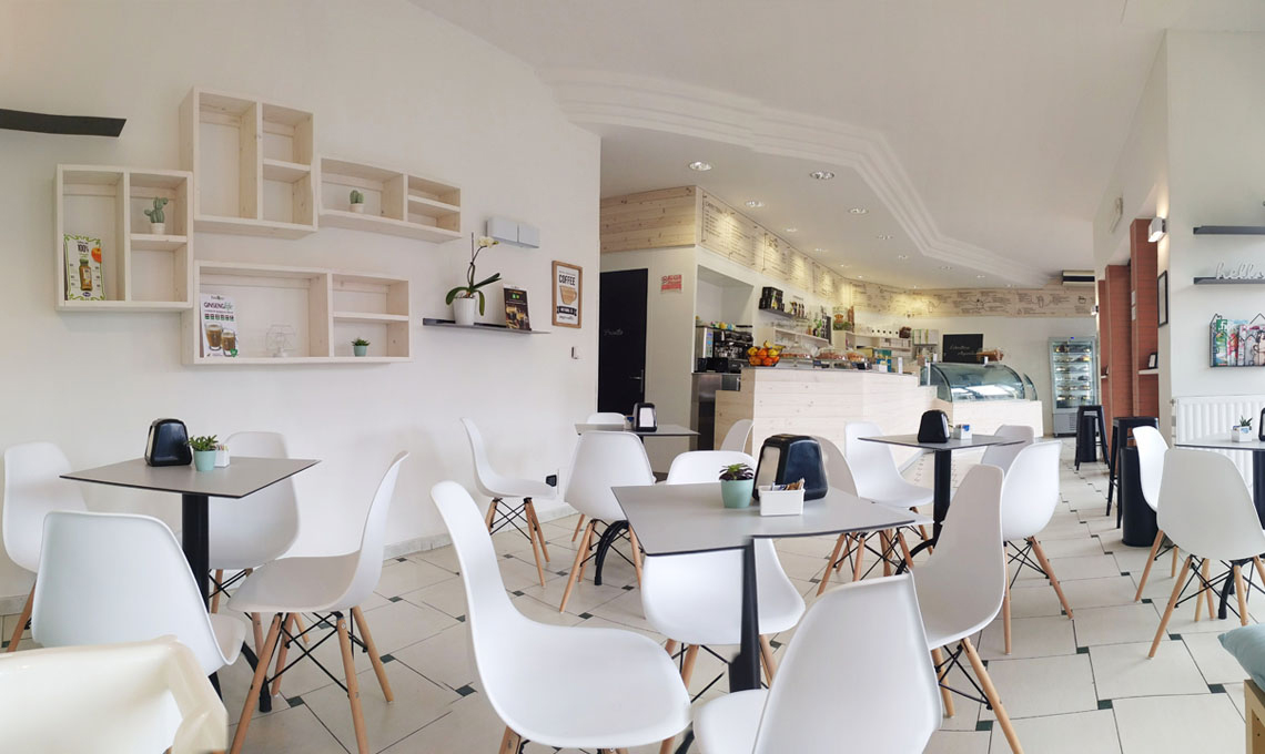 gelateria in stile nordico