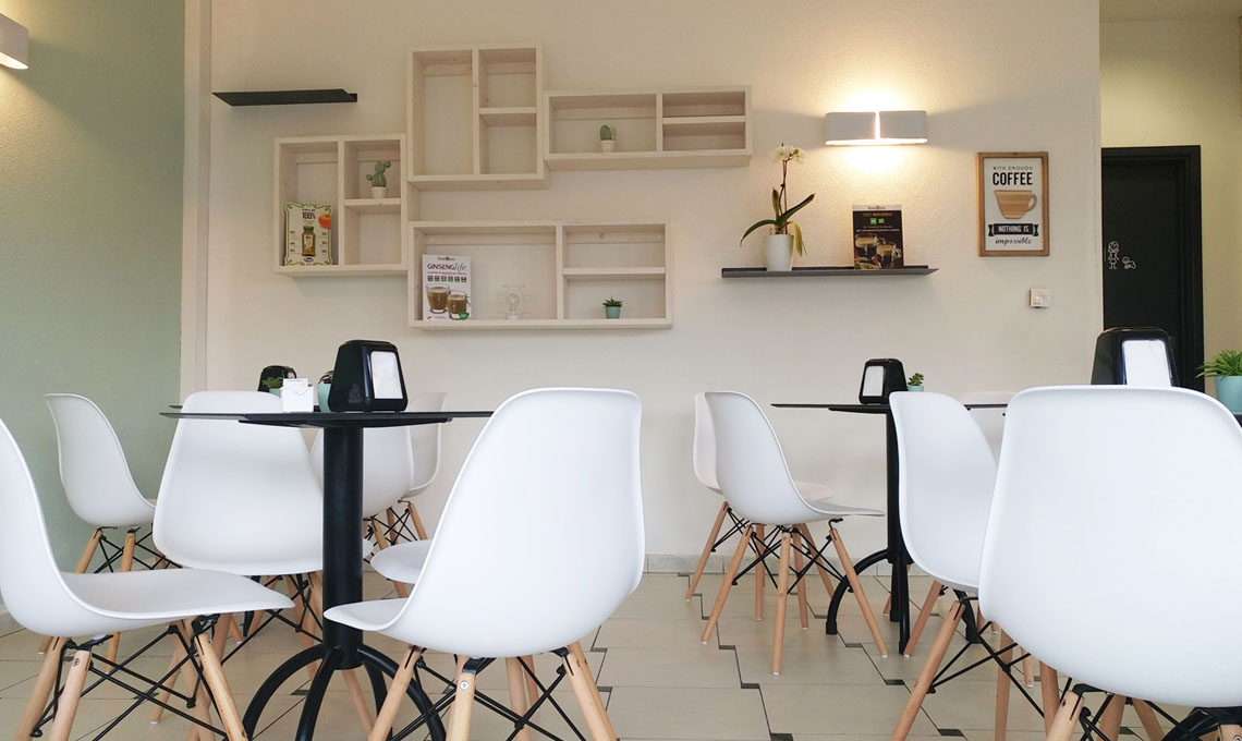 gelateria in stile nordico