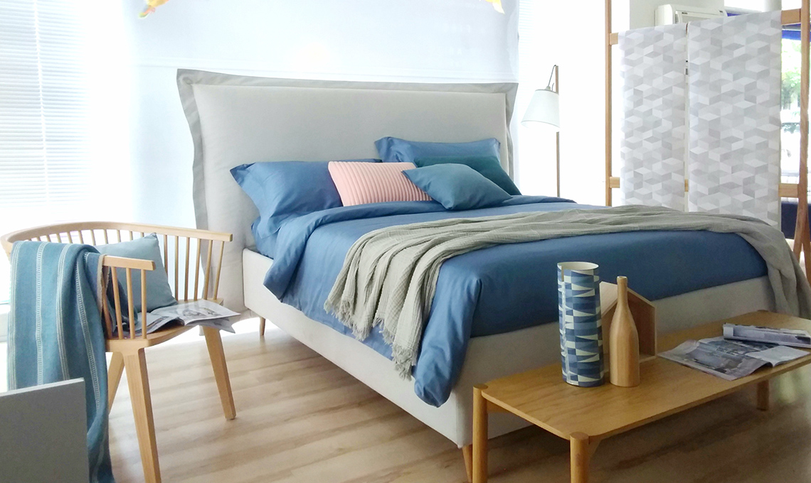 camera da letto stile nordico