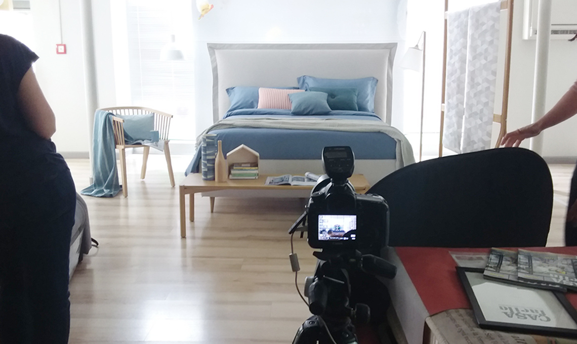 camera da letto stile nordico