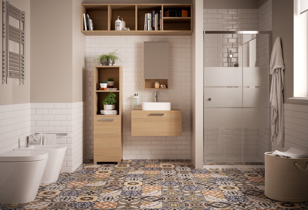 Con Leroy Merlin il bagno ha un fascino rétro