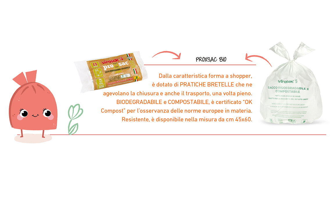 sacchetti biodegradabili