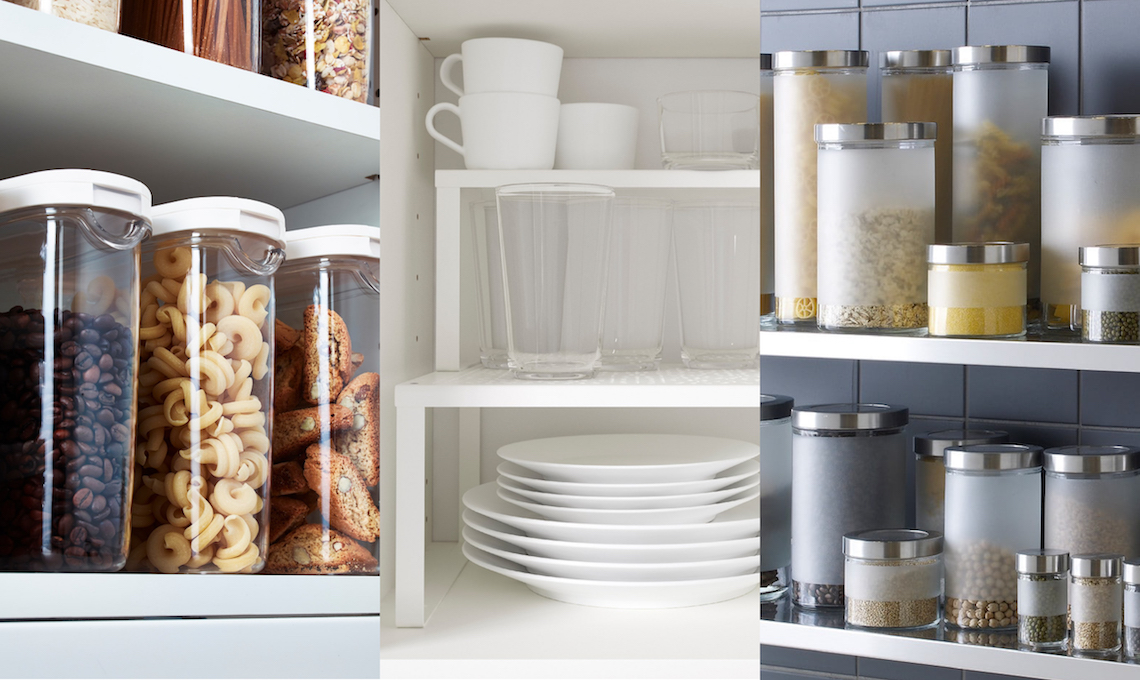 CasaFacile MDiPalma ordine cucina barattoli divisori Ikea