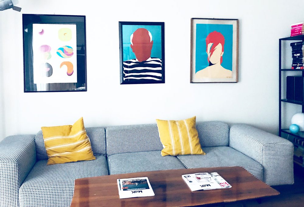 A casa della creativa Fabia Leoni