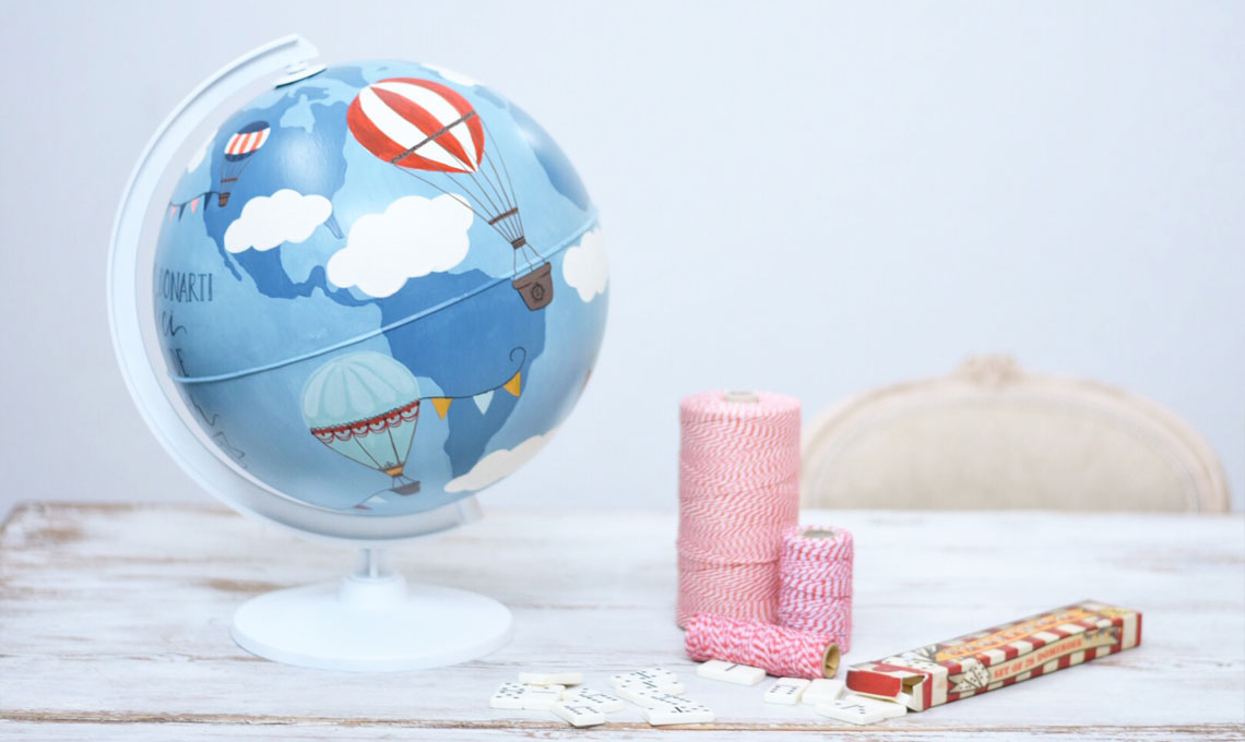 CasaFacile SScuderi mappamondo gioco
