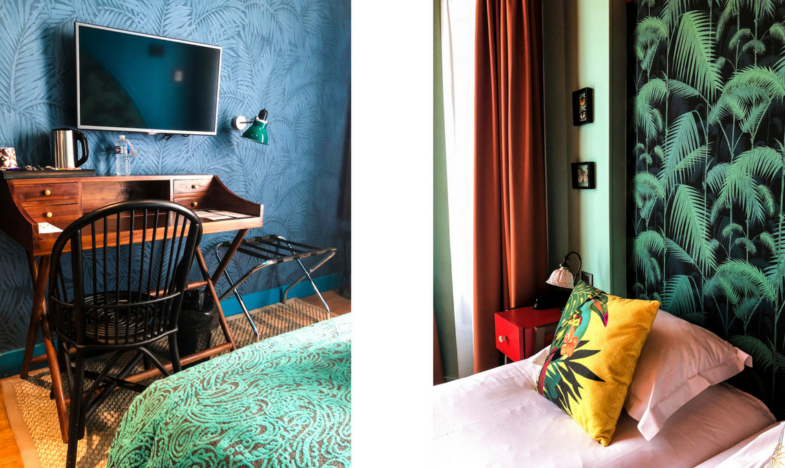 CasaFacile VZorzi stile jungalow hotel Bougainville Nizza camera