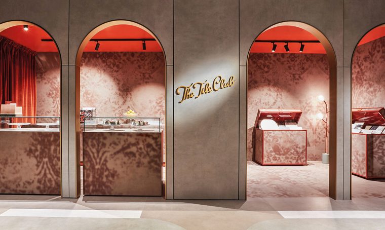 The Tile Club: lounge bar firmato Matteo Cibic