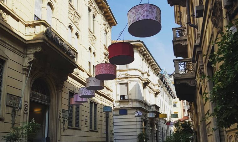 Fazzini è protagonista dell’installazione di luci di Gallarate