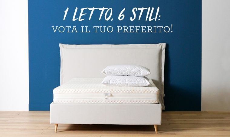 6 stili originali per il letto: scegli e vota