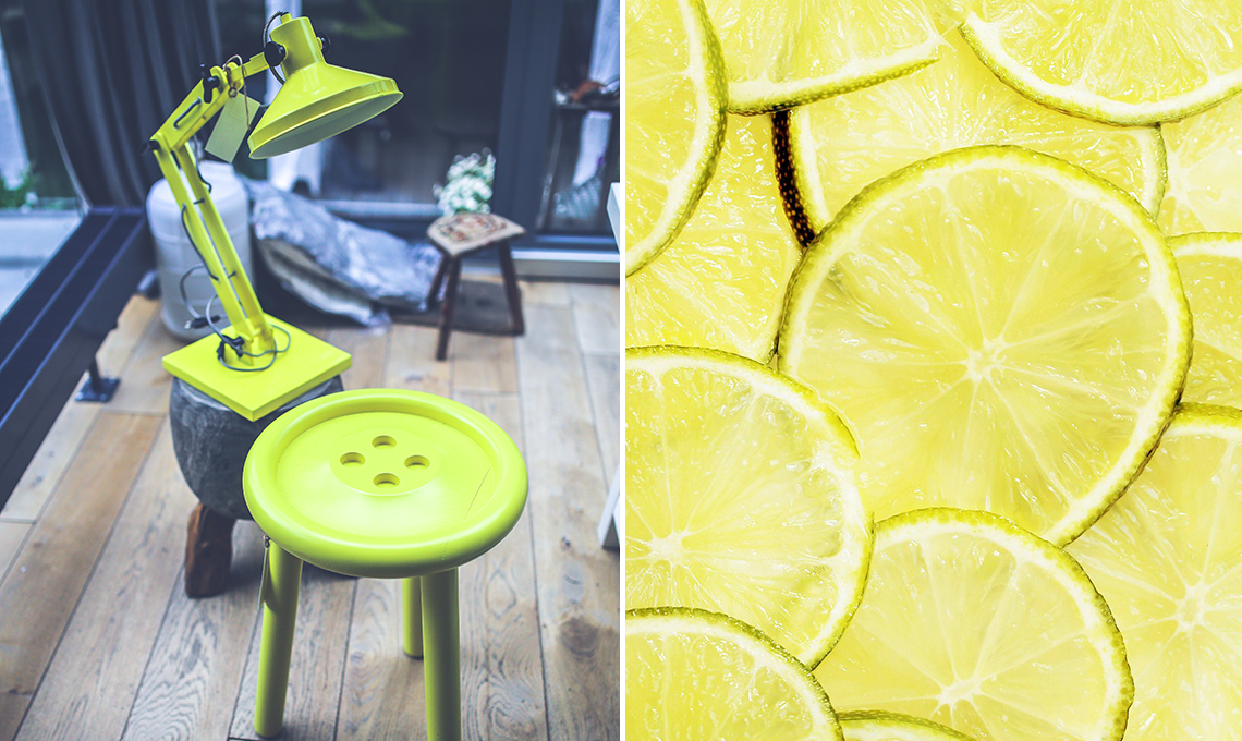 CasaFacile ACaputo giallo pantone-estate2018 lampada sgabello limone