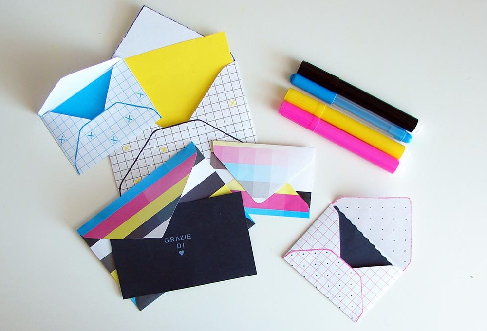 Tutorial DIY: buste fai da te con le prove di stampa