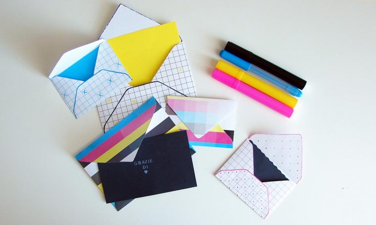 Tutorial DIY: buste fai da te con le prove di stampa