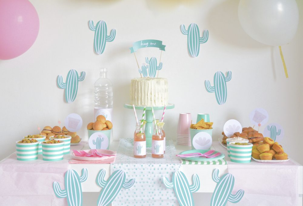 Una festa a tema cactus per l’estate con tanto DIY