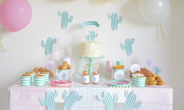 Una festa a tema cactus per l’estate con tanto DIY