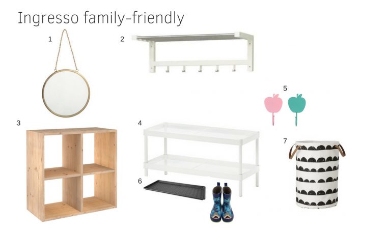 3 ispirazioni per fare ordine in ingresso con stile