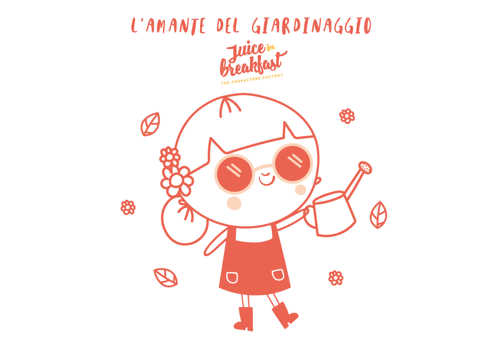 L’amante del giardinaggio e il suo giardino comodo