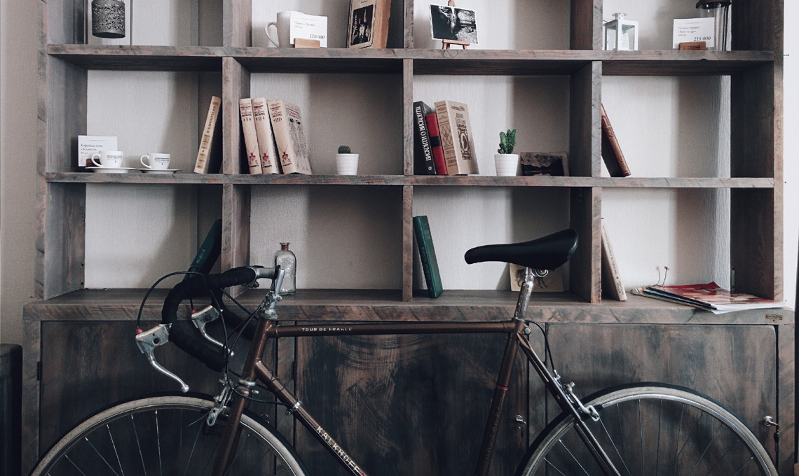 CasaFacile GingerTall libreria bike decor
