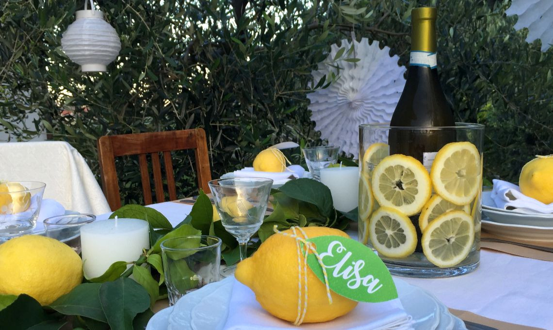 CasaFacile KIGoccione tavola limoni vista