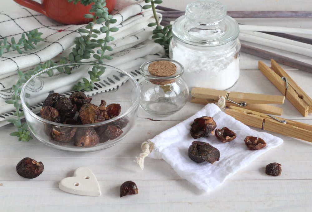 Lavare 100% naturale con le noci del sapone!