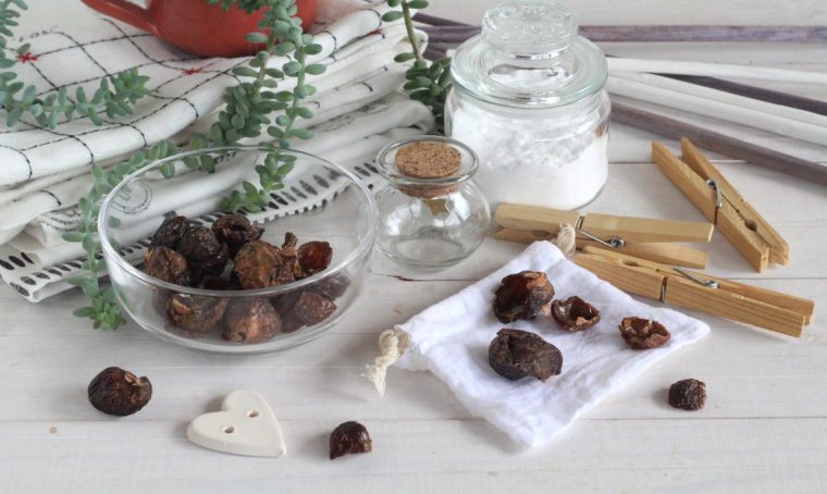 Lavare 100% naturale con le noci del sapone!